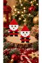 Miyuki Bead Handmade Santa Claus 2 Earrings New Year Christmas - 5