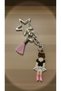 Miyuki Beads Handmade Ballerina Keychain/Bag Ornament - 3