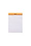 Notepad A5, stapled, 80 sheets, No. 16, Basic, orange mathematics - 2