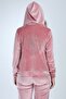 Women's Pink Velvet Tracksuit - 6