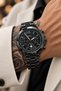 New Model with Sports Men's Wristwatch and Bracelet as a Gift