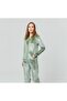 Stoneless Velvet Women's Suit - Wide Leg