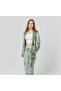 Stoneless Velvet Women's Suit - Wide Leg - 4