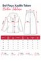 Women's Stoned Gray Wide-Leg Velvet Suit - 7