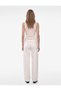 Crew Neck Sleeveless Viscose Knitwear Blouse - 3