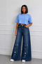 Classic Wide Leg Starry Jeans