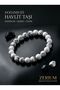 Real Natural Stone Bracelet Calmness - Patience and Peace Howlite Stone - 2