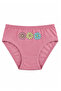 Özkan 41603 5 Pack Girl's Mixed Color Patterned Cotton Soft Slip Panties - 3
