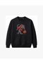 Basketball Player Cat Embroidered Crew Neck Sweatshirt Unisex - 2