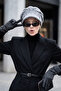 Winter Visor Women's Furry Cashmere Hat, B-73Tk, Gray
