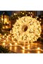 80m warm white roll string lights - 2