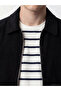 Esvab • Modern & Distinctive Comfortable Fit Shirt Roba Collar Velvet Men's Jacket - 4