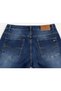Large Size Men's Denim Trousers with Pockets and Pipe Legs - 4