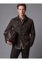 Shining Choices from Shining Store Standard Fit Shirt Roba Collar Suede Men's Jacket - 2