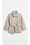 Stamping Belt Detailed Coat - 6