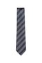 Lilac White Striped Classic Gray Tie – 8 cm Wide - 6