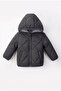 Double-Sided Plush Welsoft Hooded Zippered Winter Boy's Coat - 2