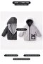 Double-Sided Plush Welsoft Hooded Zippered Winter Boy's Coat - 7
