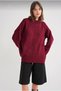 2521 Women's Wide Sleeve Soft Textured Knit Sweater - 2