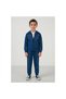 Boys' Printed Hooded Top & Bottom and T-Shirt Tracksuit 3-Piece Set