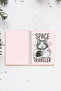 Astronat Cat Space Patterned A5 Spiral Colorful Notebook 45 Sheets 90 Pages 300 Gr Cover Pytkdftr009 - 6