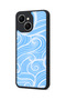 Spark 40C Compatible Blue Wave Pattern Camera Protected Shockproof Case - 3