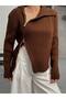 Women's Zippered Sweater - 2