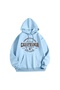 California Printed Premium Oversize Hooded 3 Thread Cotton Sweatshirt