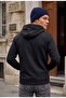 Unisex Kapüşonlu Basic Sweatshirt - 2