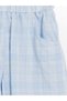 Girls' Checkered Trousers with Elastic Waistband - 3