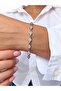 Semi-Zircon Stone Model Extended Bracelet