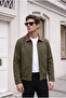 Trucker Model Velvet Collared Jacket