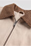 Trucker Model Velvet Collared Jacket - 2