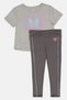 Kids Girl 4 Pieces Top, Short, Leggings Set, Multicolor - 4