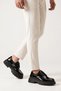 Jy-T13X Kratos Lace-Up Patent Leather Men's Casual Sports Classic Shoes Rst - Black - 3