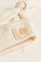 0-6 Months Unisex Baby Pumpkin Hat with Arma Detail, 100% Cotton Interlock Knotted Beanie - 3