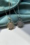 Zircon Stone Sun and Moon Figured Necklace - 3