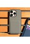 Compatible with iPhone 14 Pro Max - Double Card Fabric Cover, Velvet Protective Case with Silicone Sides