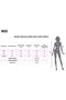 Women's Long Sleeve Collared Tricot Blouse with Elastic Waist - 6