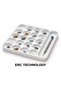 Multi-Compartment Hardware Organizer Tray – Screw, Dowel, and Small Parts Organizer 18X18Cm - 4