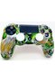 غطاء سيليكون لوحدة تحكم PS4، غلاف حماية لوحدة تحكم PS4/PS4 Slim/PS4 Pro - أخضر - 2