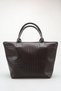 Brown Women's Knitted Ballerina Flats and Large Handbag Set Stylish Shoe and Bag Set - 2