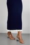 Women's Ribbed Colorful Ruffle Detailed Knitwear Cardigan Double Set - 4
