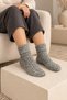 Women's 2-Piece Thick Winter Socks – Towel Fabric Home Socks - Colors Are Mixed - 2