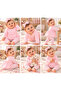 Ss Gi̇yi̇m Baby Girl Floral Patterned 2-Piece Set – Bowknot Top and Ribbed Leggings - 3