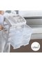 منظم مستحضرات التجميل، أدراج تخزين من الأكريليك الأبيض مع 3 أقسام كبيرة لطاولة الزينة - 4