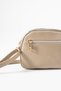 Women's Adjustable Cross Strap Shoulder Bag 3 Compartments Faux Leather Daily Bag - 5
