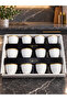 12 Piece Porcelain Arabic Coffe Set- - 2