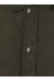 Khaki Regular Fit Quilted Men's Coat - 6