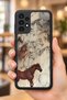 Samsung Galaxy A13 / A23 Compatible Horse Patterned Shockproof Case with Camera Protection